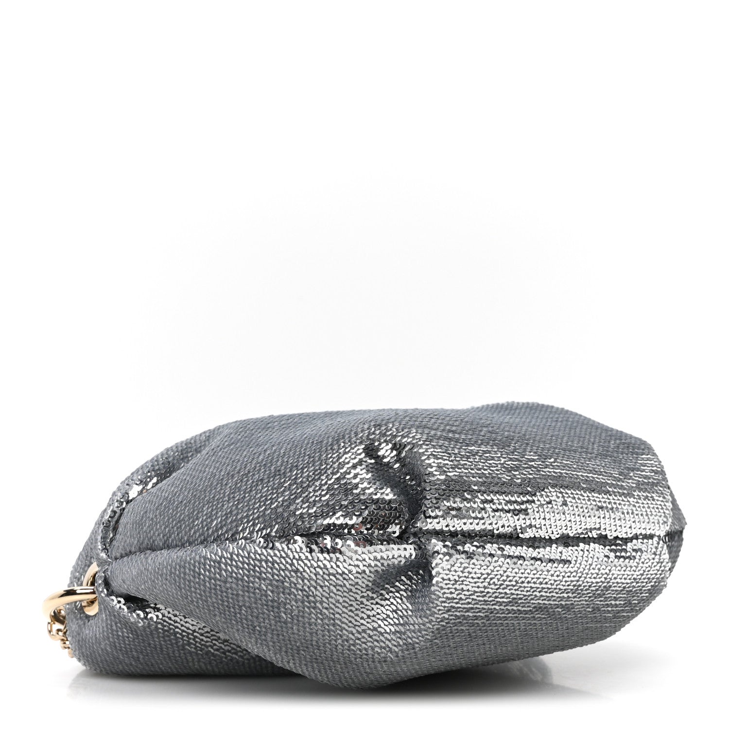 Jimmy Choo Sequin Bonny Shoulder Bag Silver 4 of 9