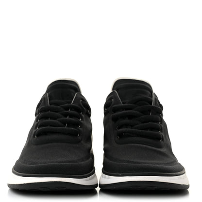 Chanel Lycra CC Sneakers 35.5 Black 2 of 7