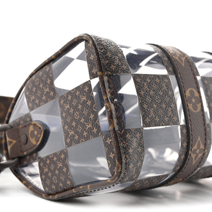 Louis Vuitton PVC Monogram Chess Keepall Bandouliere 25 8 of 13