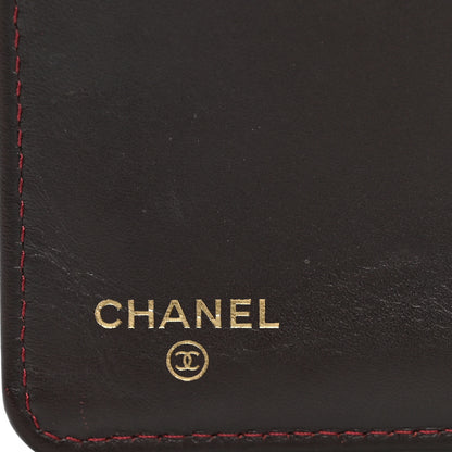 Chanel Aged Calfskin Quilted Reissue Yen Wallet Black 6 of 11