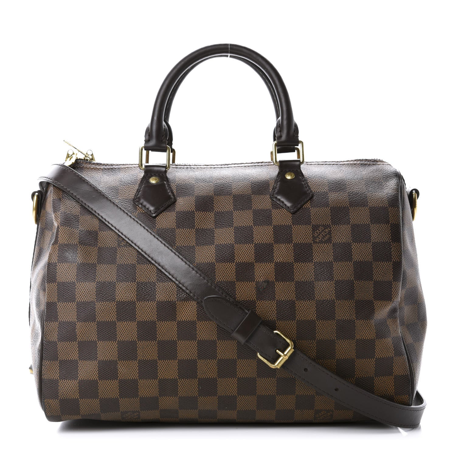 Louis Vuitton Damier Ebene Speedy Bandouliere 30 1 of 18