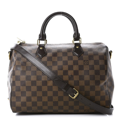 Louis Vuitton Damier Ebene Speedy Bandouliere 30 1 of 18