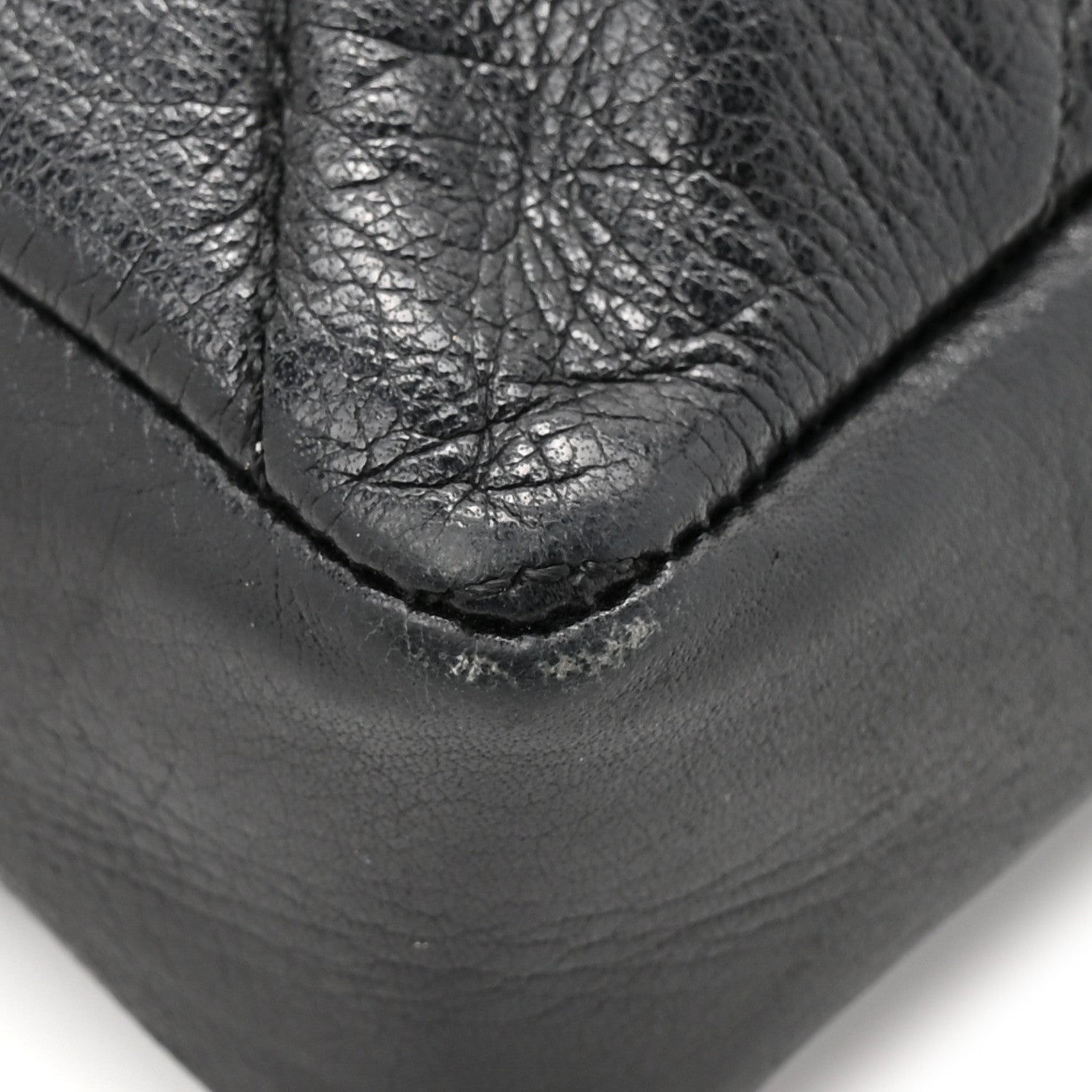 Chanel Lambskin Quilted Flap Waist Belt Bag 75 30 Black 9 of 14