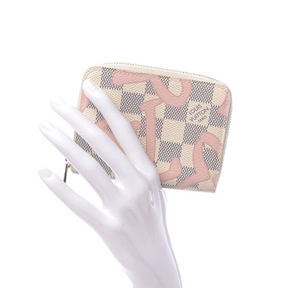 Louis Vuitton Damier Azur Tahitienne Zippy Coin Purse 2 of 6