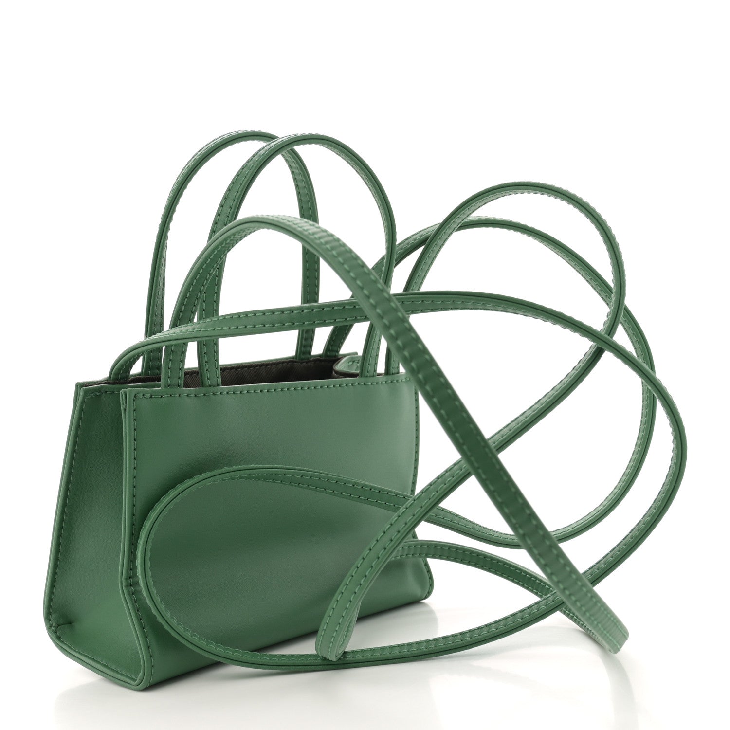 Telfar Vegan Leather Small Shopping Bag Leaf 3 of 10