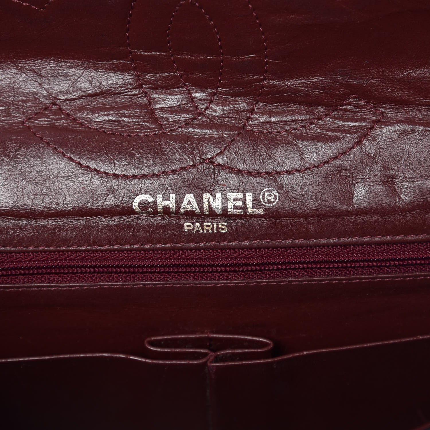 Chanel Lambskin Quilted Medium Double Flap Black 8 of 14