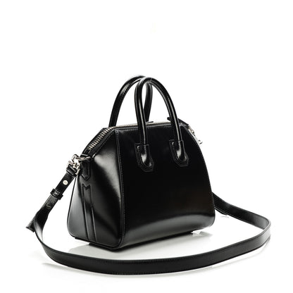 Givenchy Shiny Lord Calfskin Mini Antigona Black 3 of 8