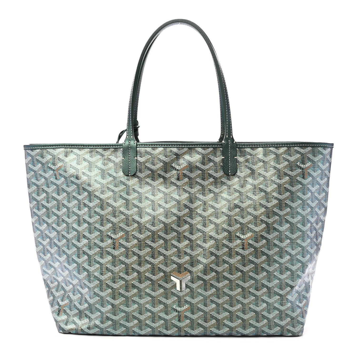 Goyard Iridescent Goyardine Saint Louis PM Pearly Green 1 of 11