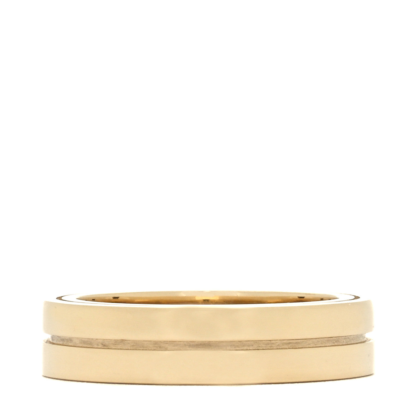 Roberto Coin 18K Yellow Gold Portofino Two-Row Ring 53 6.5 3 of 4