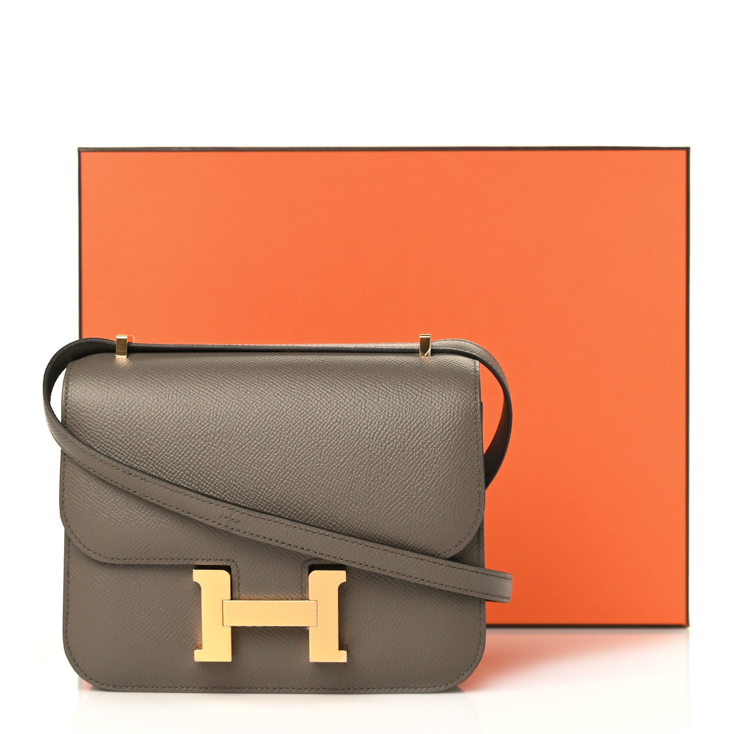 Hermes Epsom Constance 18 Etain 10 of 10