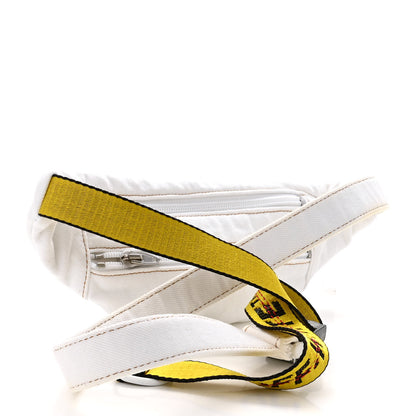 Off-White Denim Logo Print Belt Bag White 3 of 8