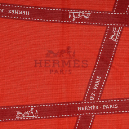 Hermes Silk Jersey Bolduc Scarf 90 3 of 6