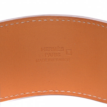 Hermes Matte Alligator Collier De Chien CDC Bracelet Maize Small 5 of 8