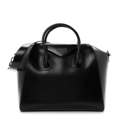 Givenchy Shiny Lord Calfskin Medium Antigona Black 1 of 11