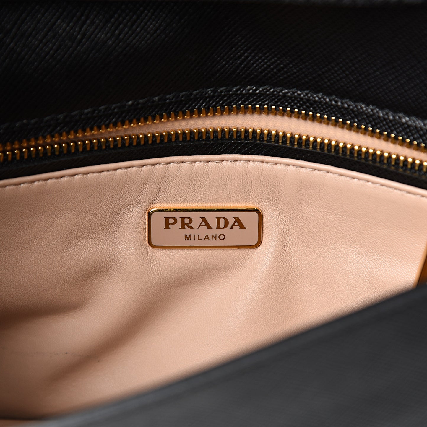 Saffiano Lux Clutch Black