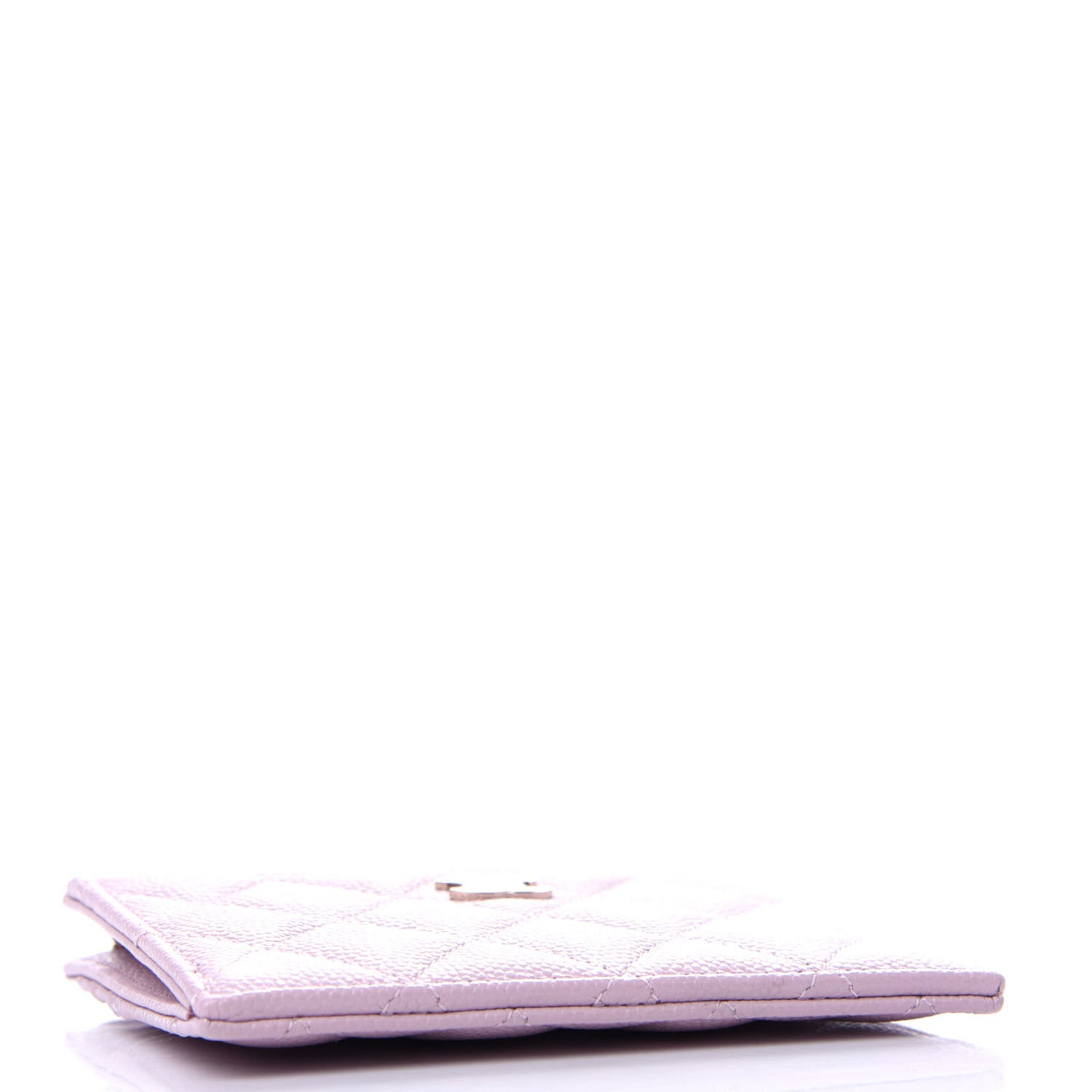 Chanel Caviar Quilted CC Zip Card Holder Light Pink 4 of 8