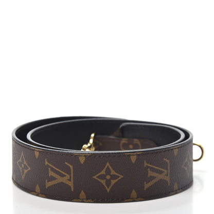Louis Vuitton Monogram Bandouliere Shoulder Strap Black 2 of 3