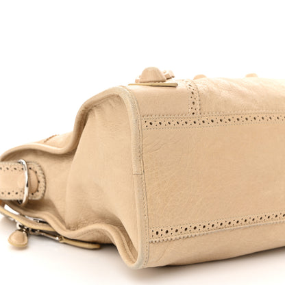 Balenciaga Agneau Giant Brogues Hardware City Sahara 10 of 12