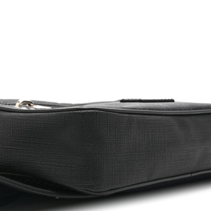 Gucci Soft GG Supreme Monogram Web Belt Bag Black Grey 10 of 11