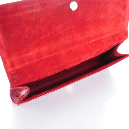 Gucci Patent Microguccissima Small Broadway Clutch Rose Bed 5 of 9
