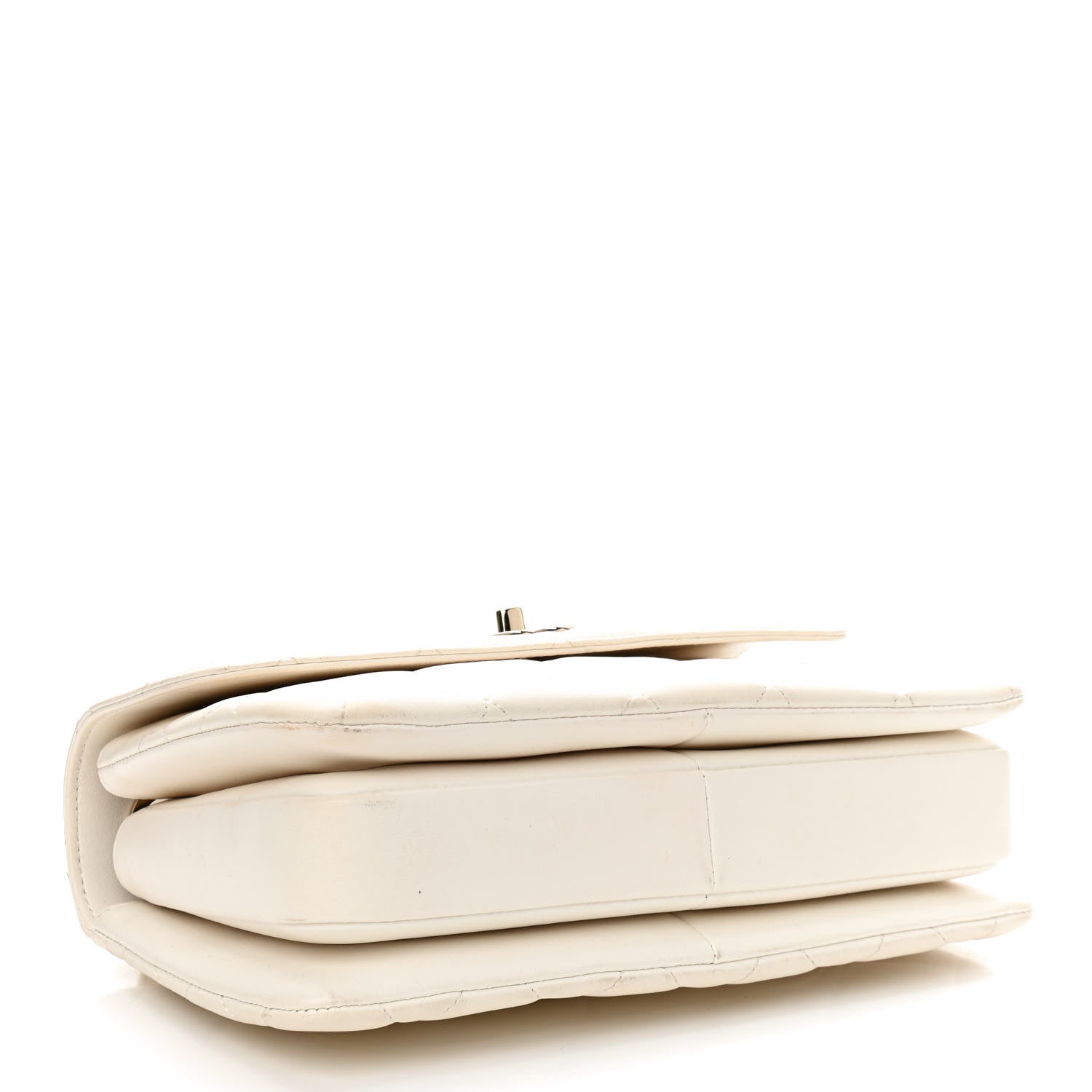 Chanel Lambskin Quilted Small Trendy CC Dual Handle Flap Bag White 4 of 14