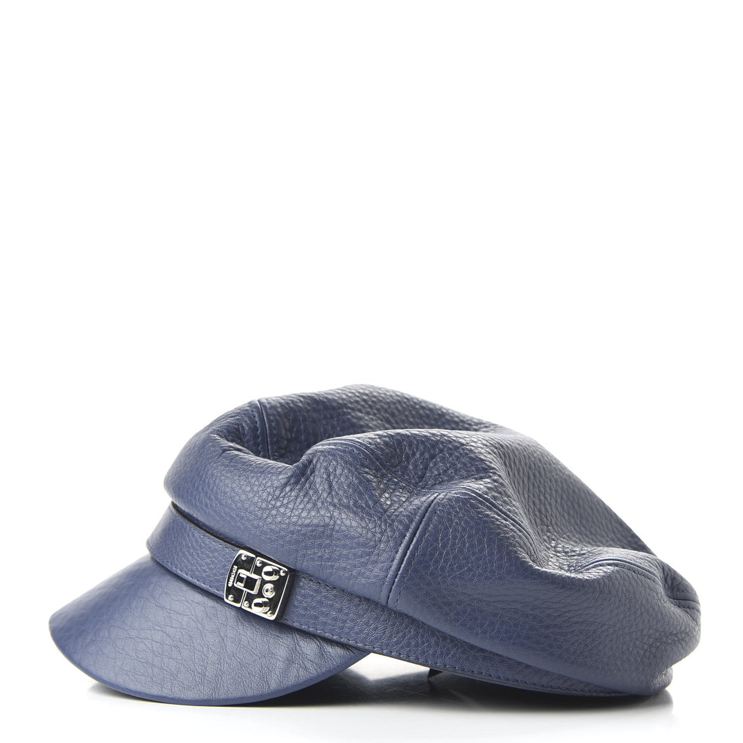 Calfskin Cellarius Hat XS Washed Indigo
