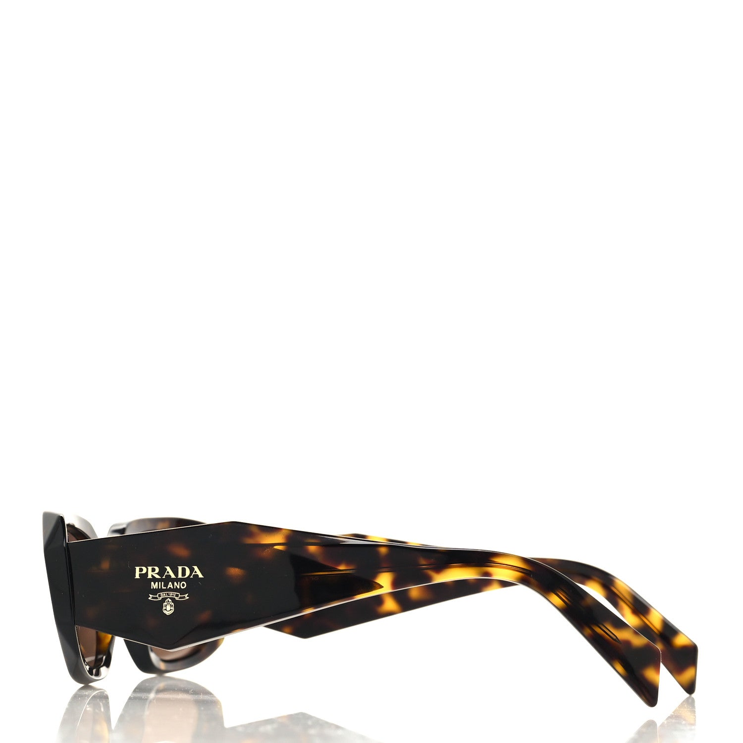 Prada Acetate Symbole Sunglasses SPR 17W Havana 3 of 8