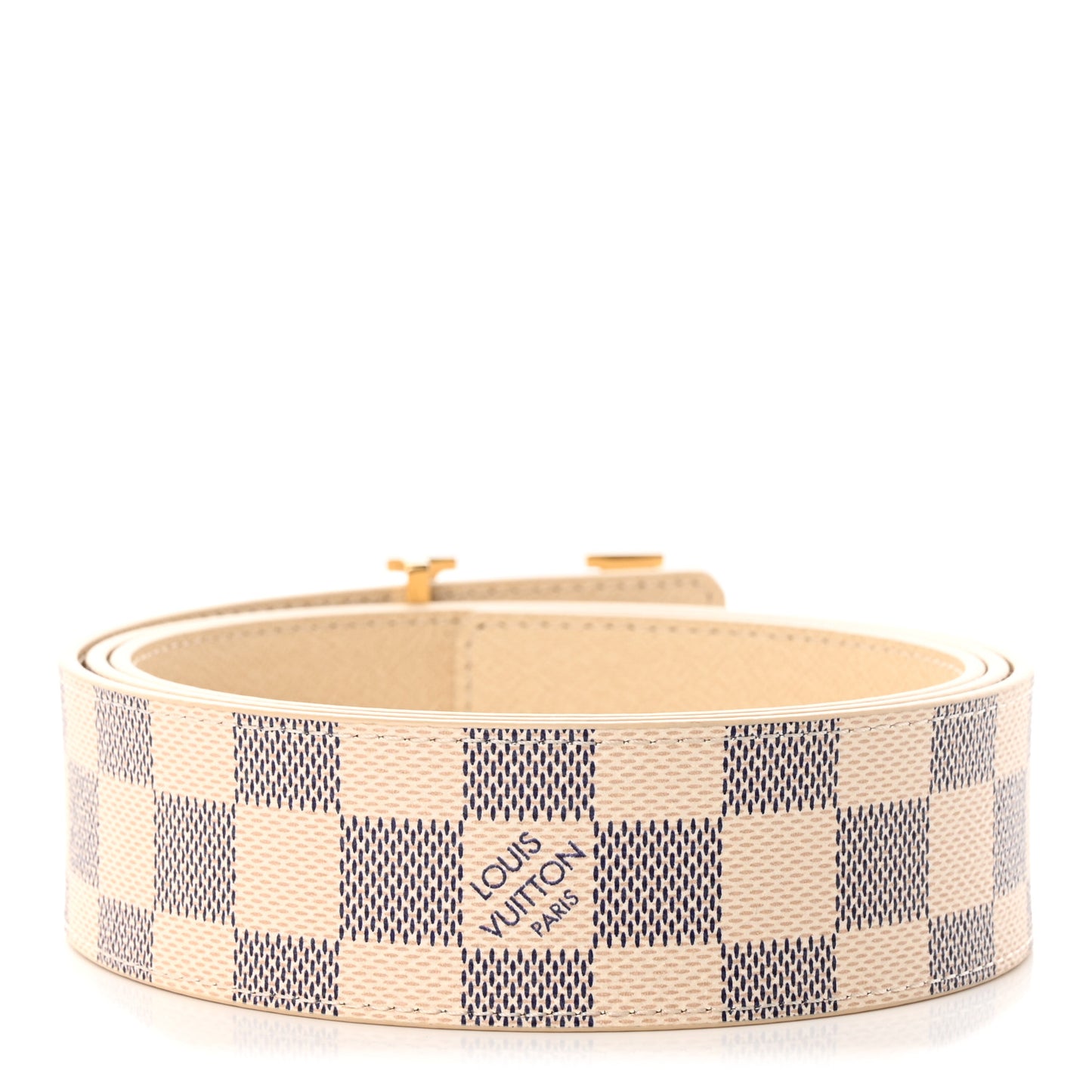 Damier Azur LV Initiales Belt 110 44