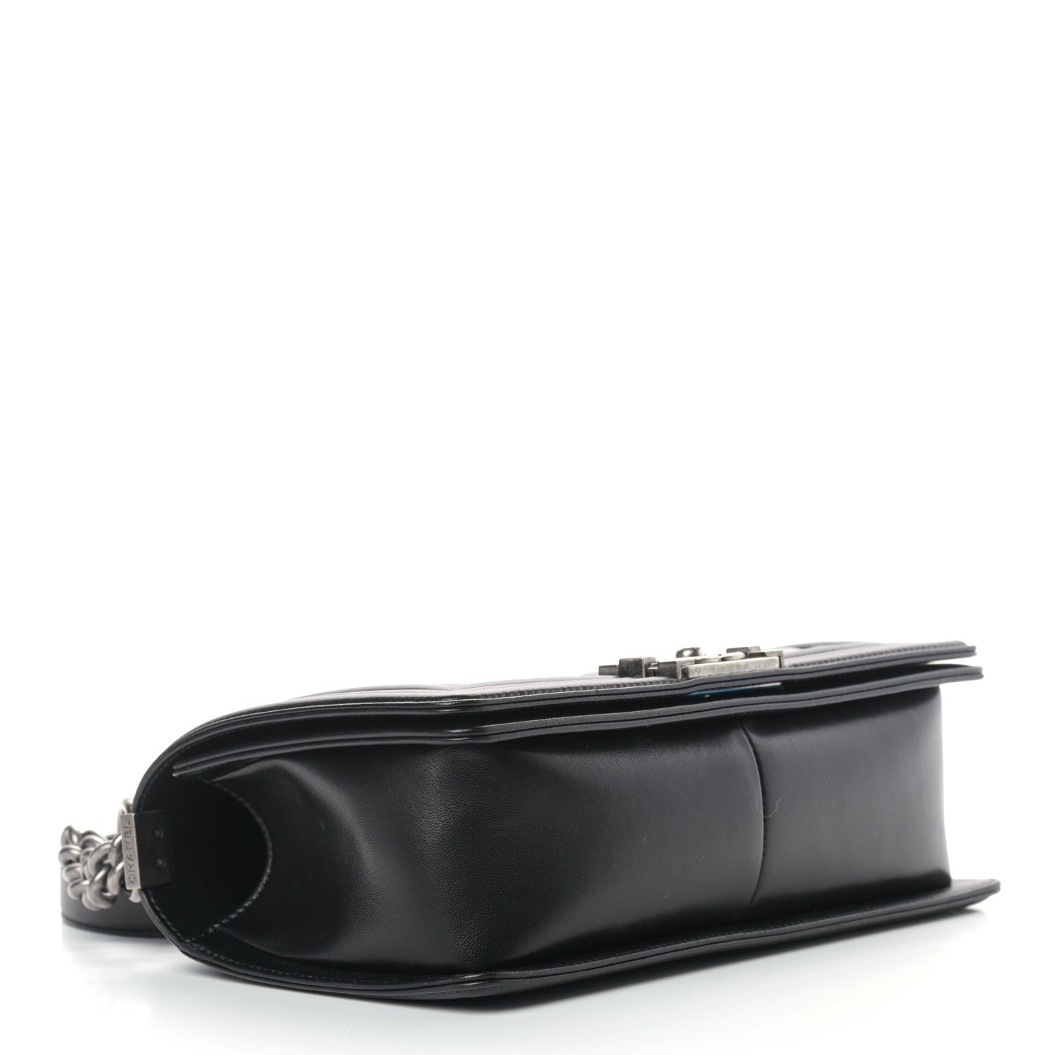 Chanel Lambskin Quilted Medium Boy Flap Black 4 of 11