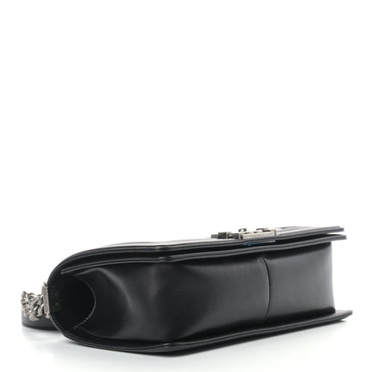 Chanel Lambskin Quilted Medium Boy Flap Black 4 of 11