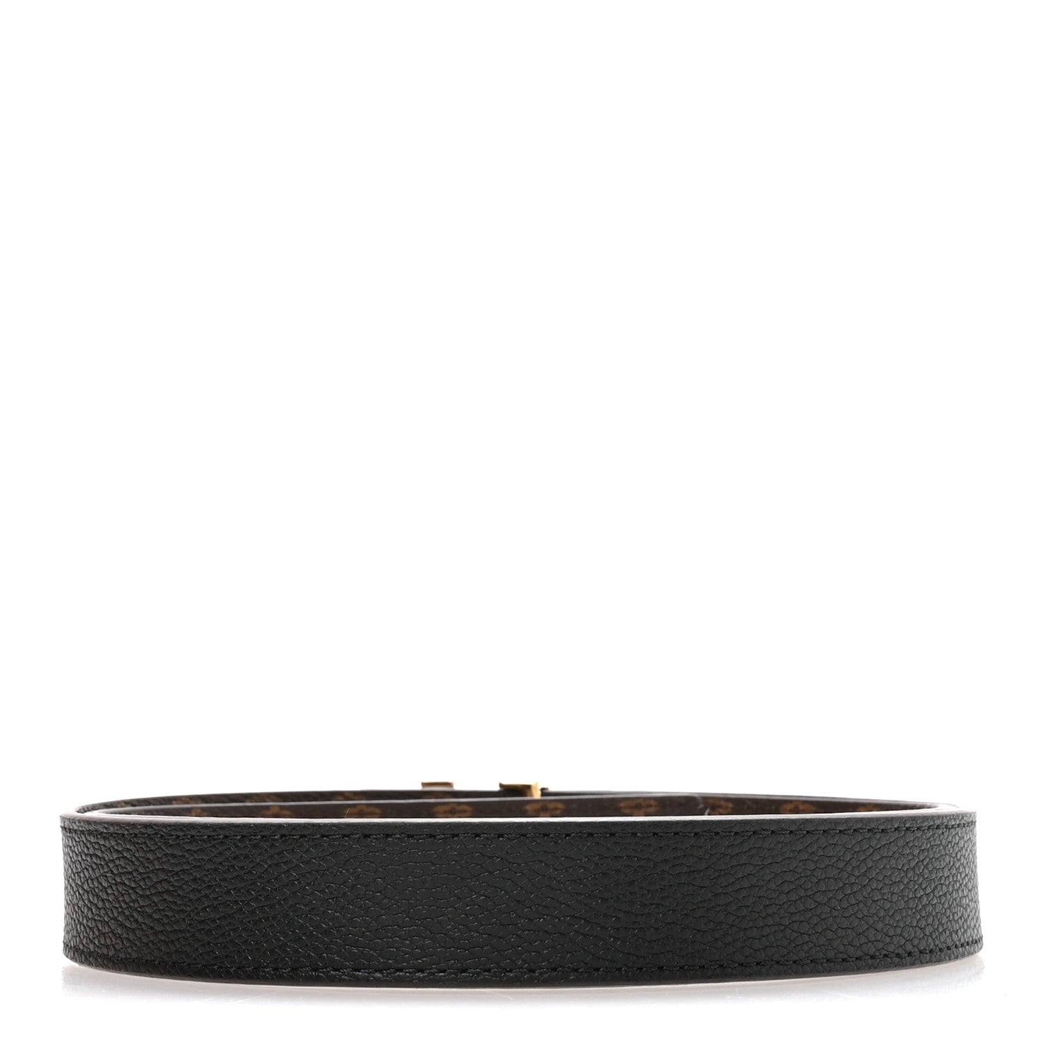 Louis Vuitton Calfskin Monogram 25mm LV Iconic Reversible Belt 85