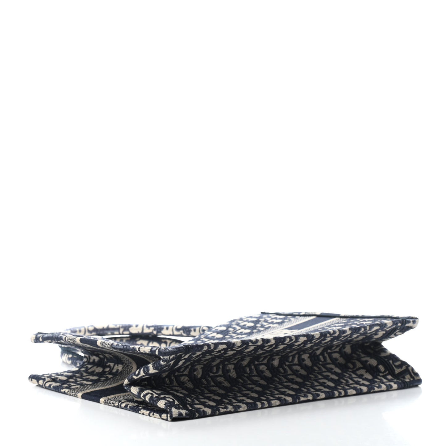 Oblique Medium Book Tote Blue Multicolor