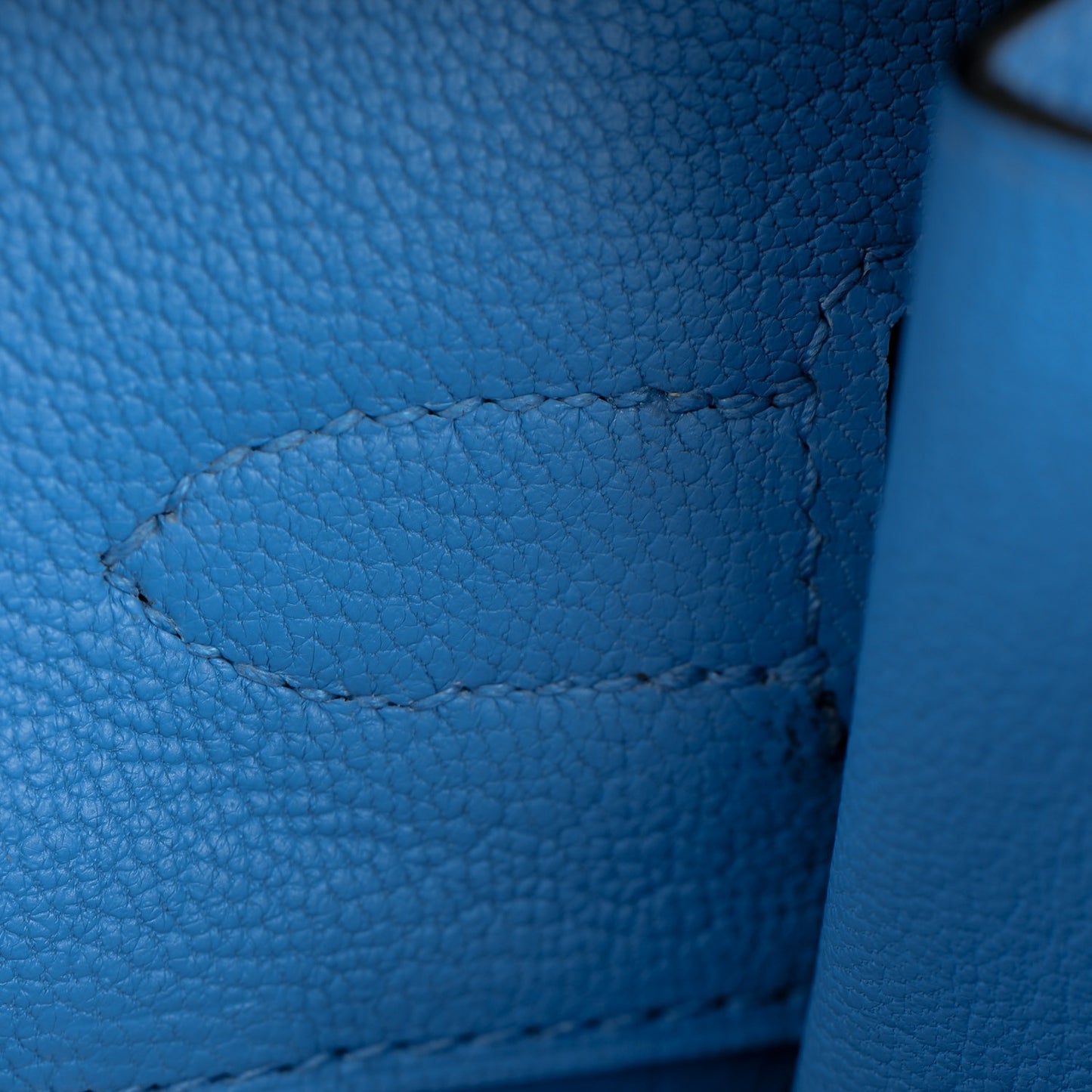Taurillon Clemence Birkin 35 Bleu Paradis
