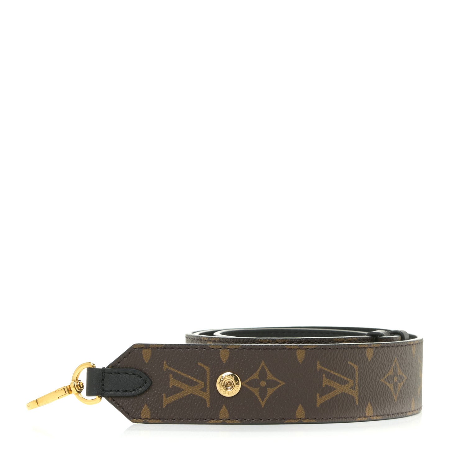 Monogram Adjustable Bandouliere Shoulder Strap Black