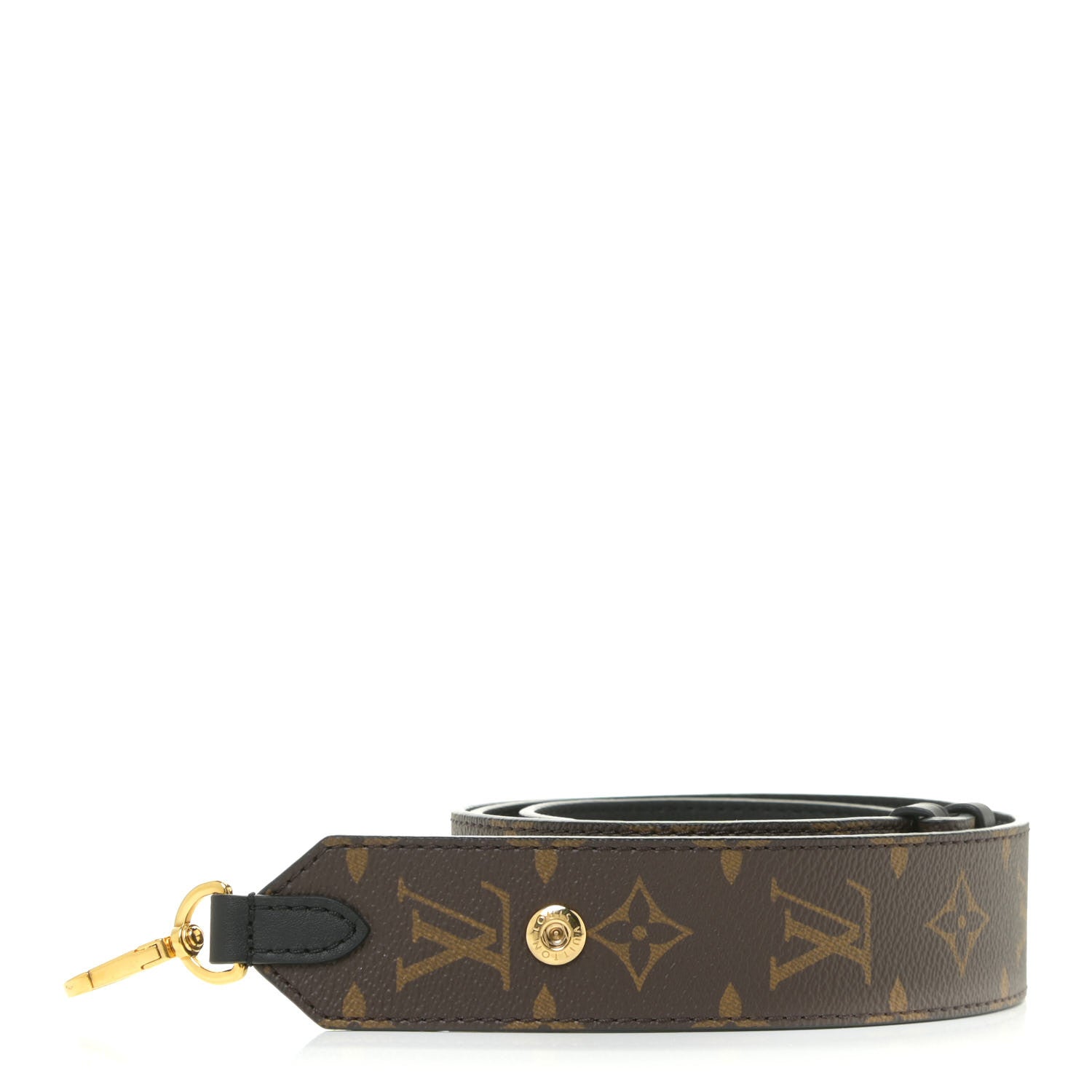 Louis Vuitton Monogram Adjustable Bandouliere Shoulder Strap Black 1 of 6