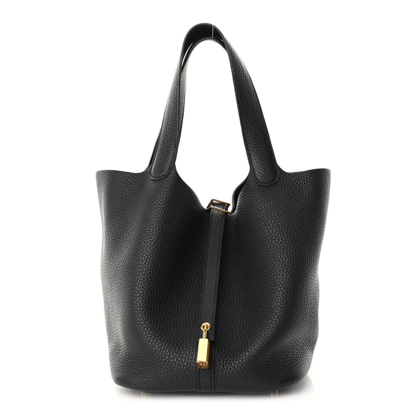 Taurillon Clemence Picotin Lock 22 MM Black