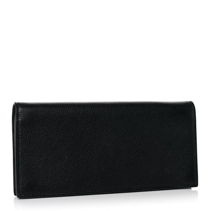 Saint Laurent Calfskin Tiny Monogram Cassandre Wallet Black 3 of 12