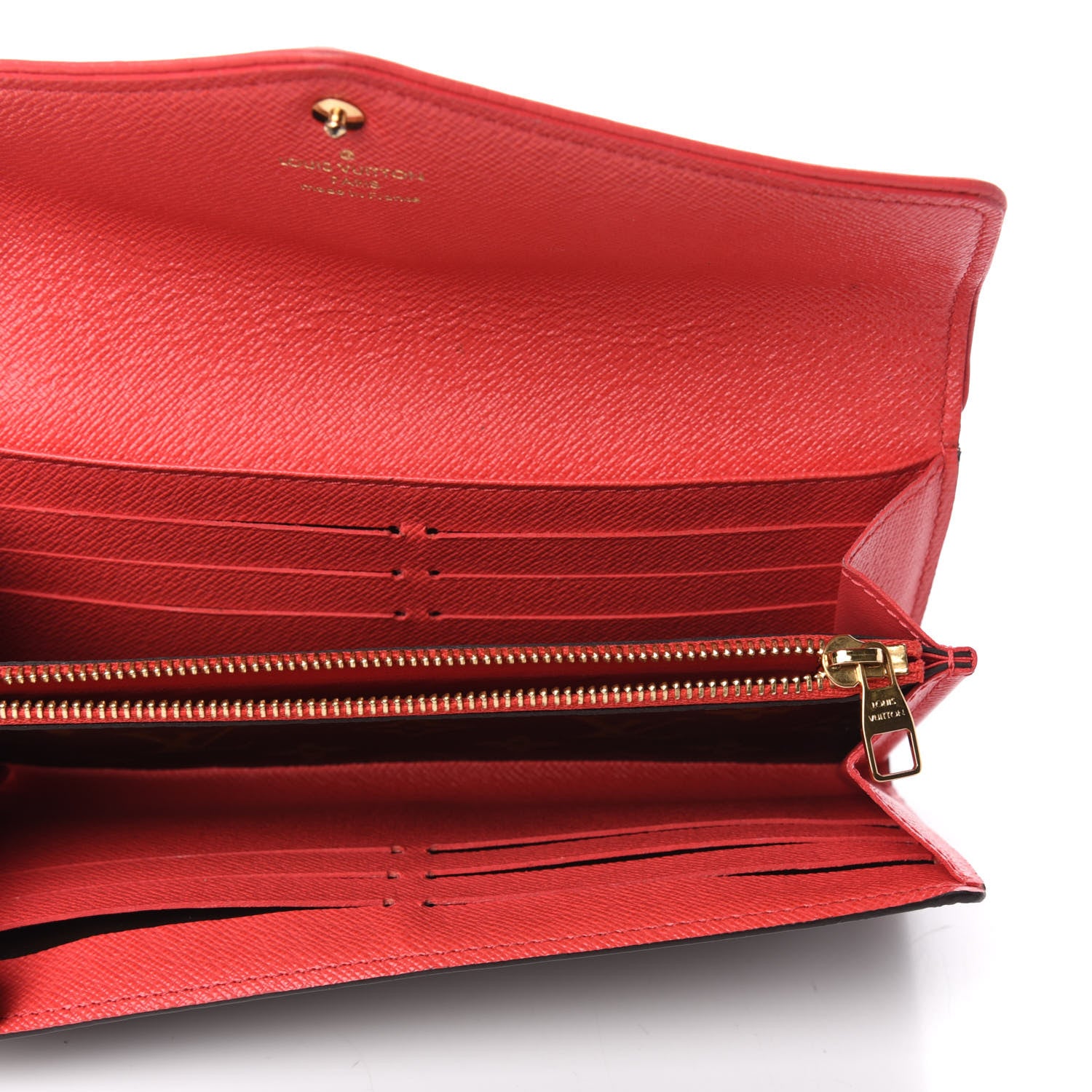 Louis Vuitton Monogram Sarah Retiro Wallet Cherry 5 of 6
