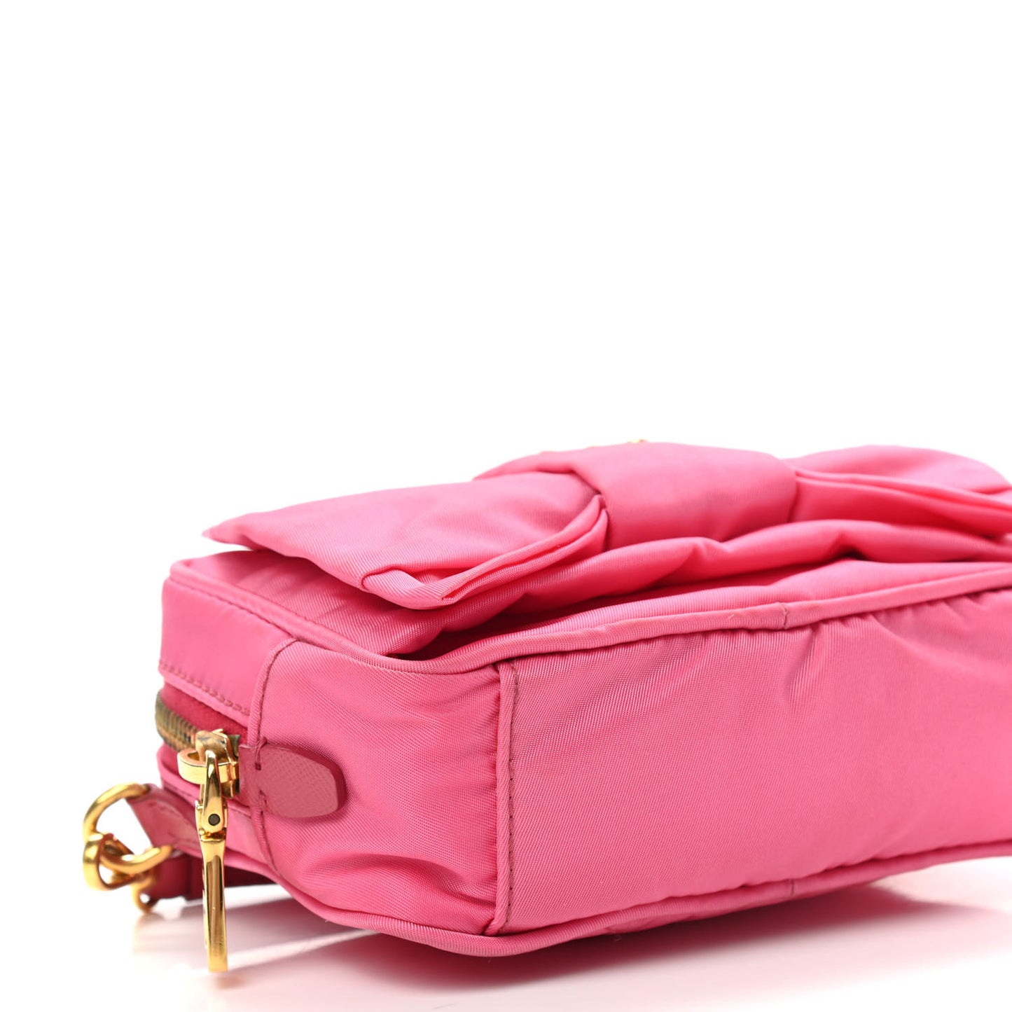 Tessuto Nylon Bow Camera Bag Begonia