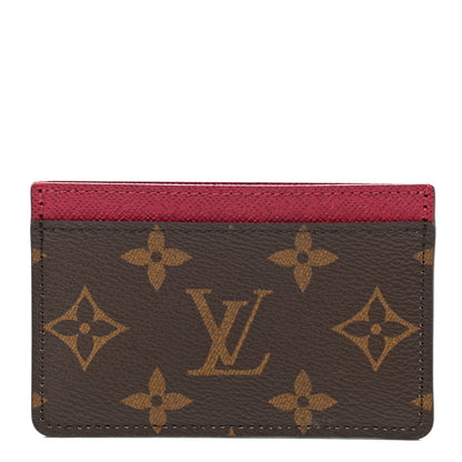 Louis Vuitton Monogram Card Holder Fuchsia 1 of 7