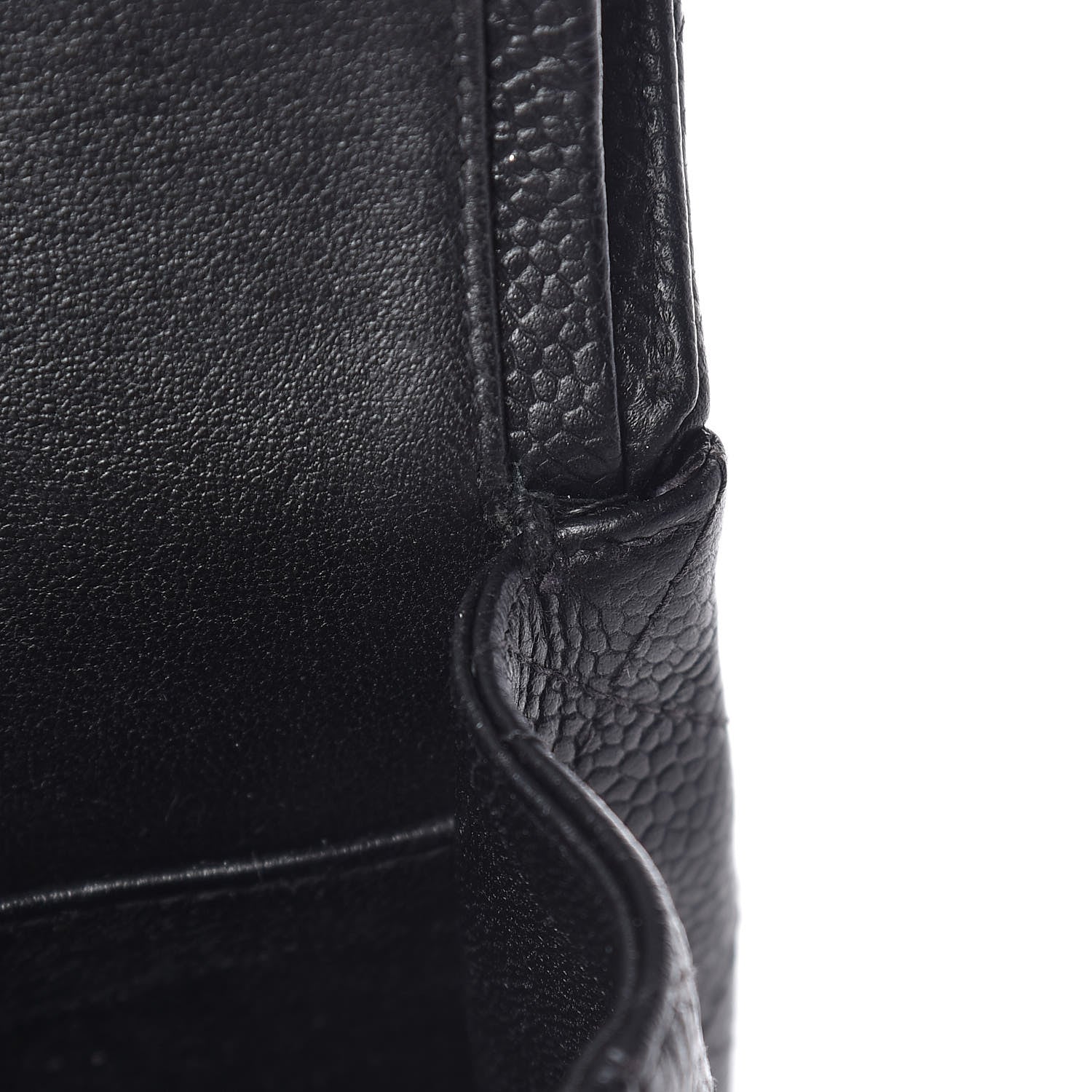 Chanel Caviar Quilted Medium Double Flap Black 15 of 25
