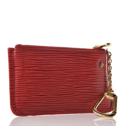 Louis Vuitton Epi Key Pouch Castillan Red 3 of 6