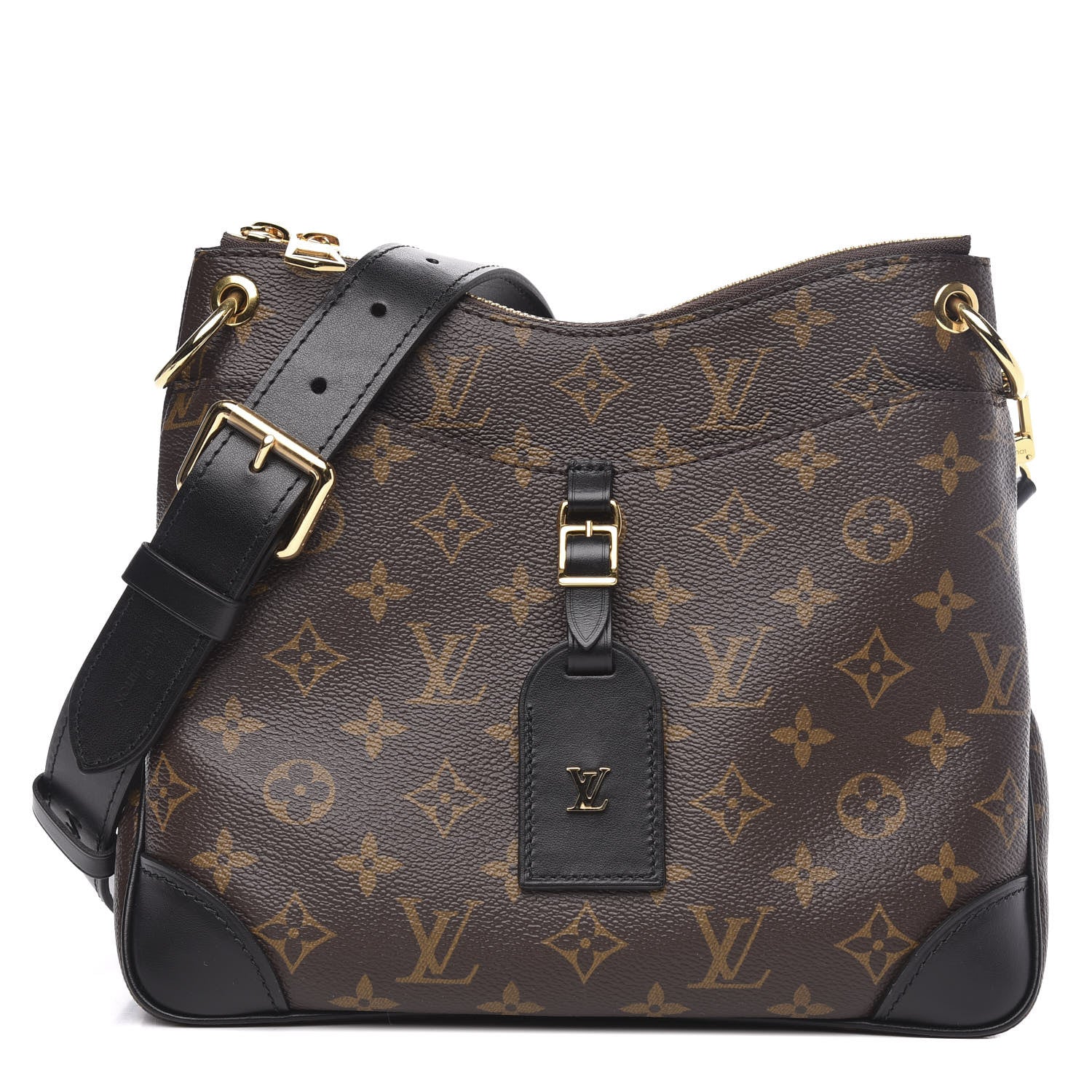 Louis Vuitton Monogram Odeon PM Black 1 of 6