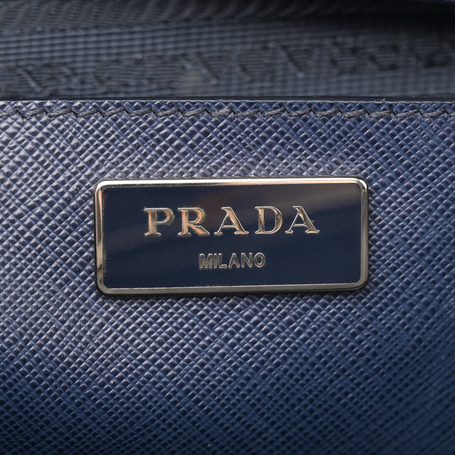 Prada Saffiano Lux Large Galleria Double Zip Tote Baltico 7 of 12