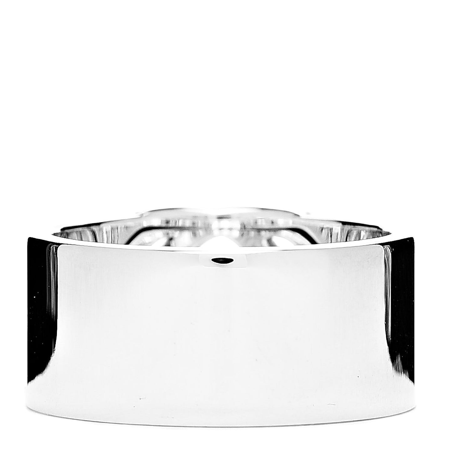 Sterling Silver 10mm Interlocking G Band Ring 60 9