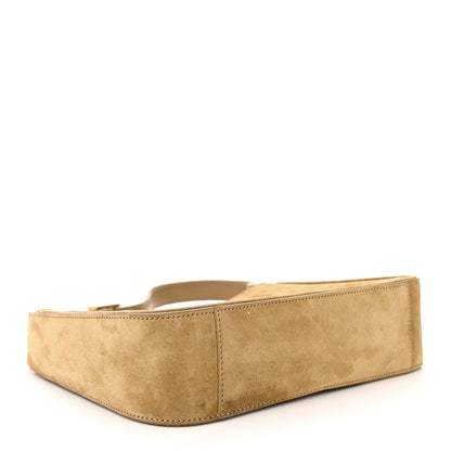 Saint Laurent Suede Calfskin Le 5 A 7 Hobo Beige 4 of 12