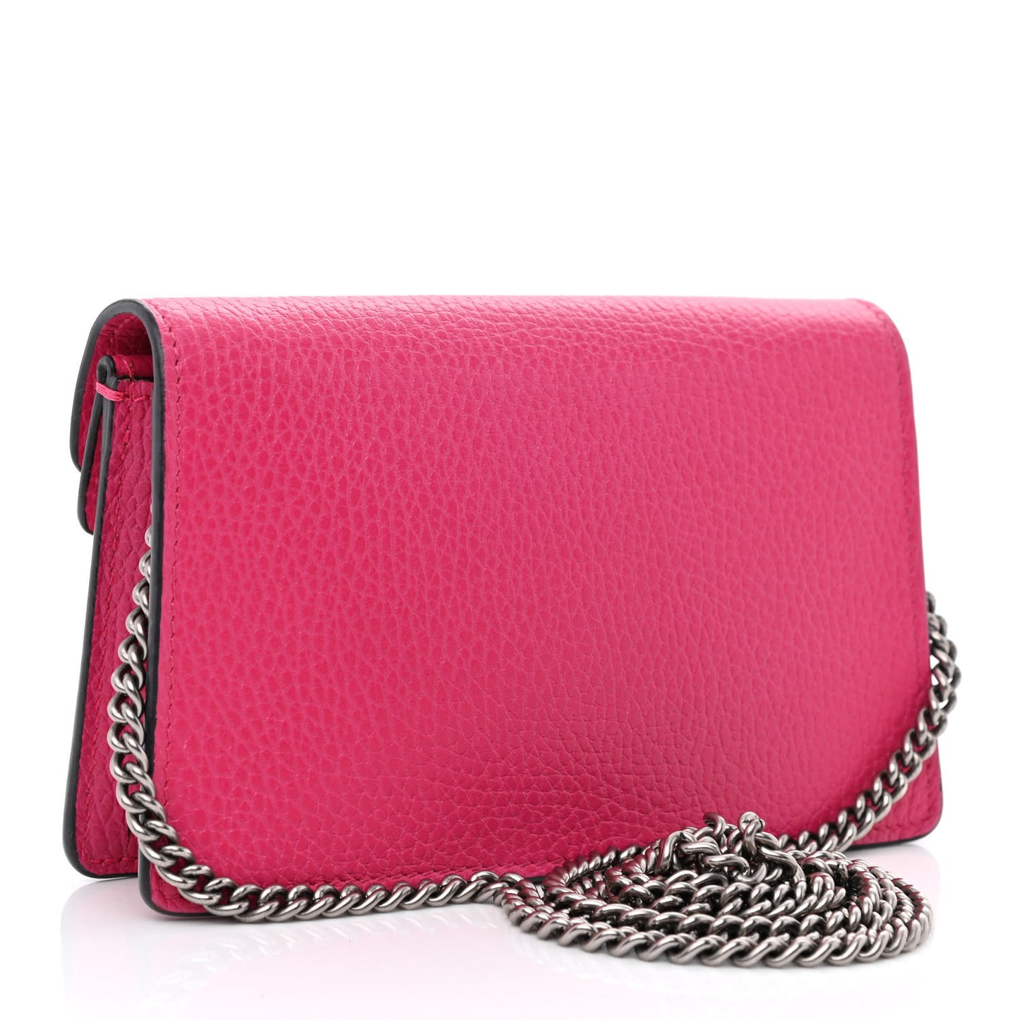 Dollar Calfskin Crystal Super Mini Dionysus Shoulder Bag Box Pink Black Diamond