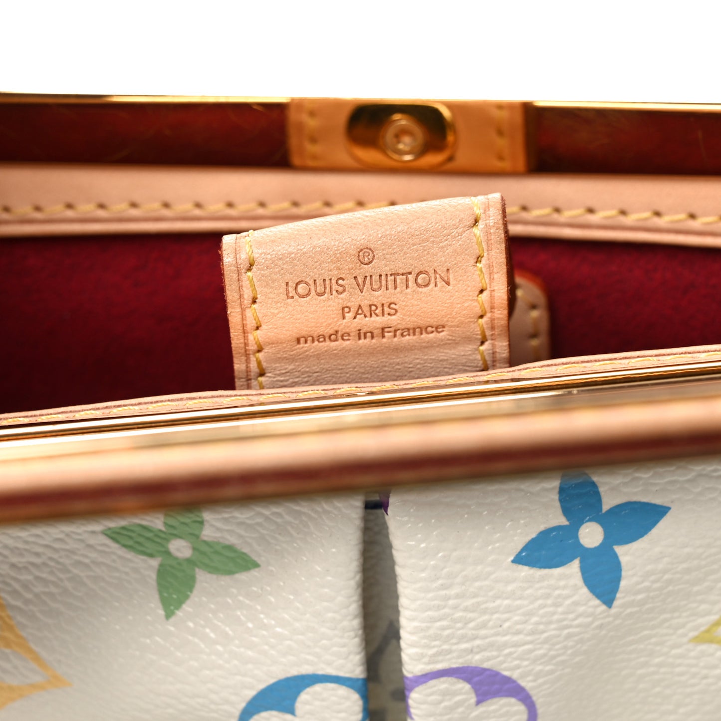 Monogram Multicolor Judy MM White
