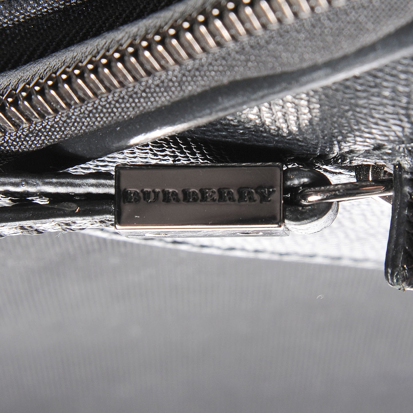 Smoked Check Carry-On Suitcase Black
