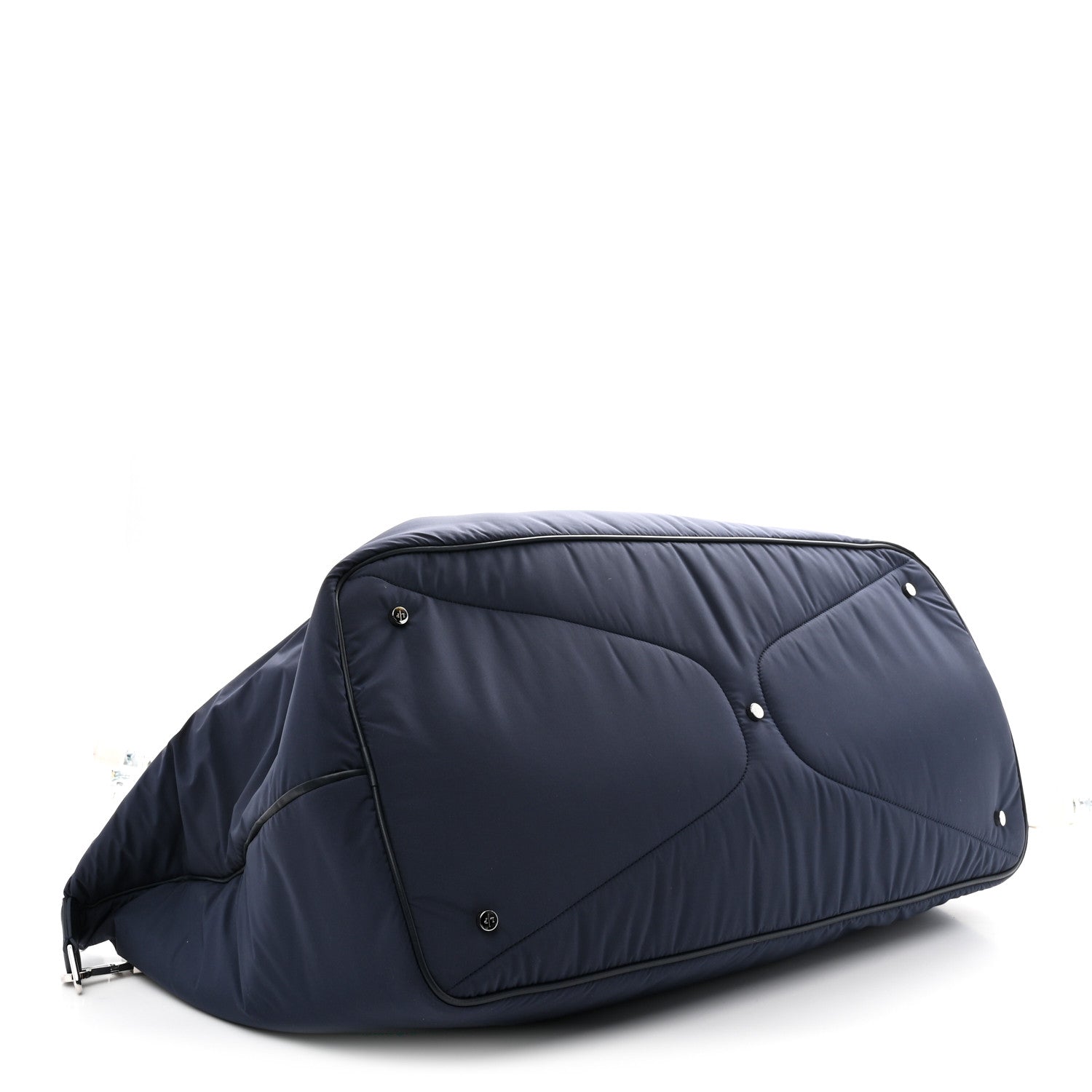 Loro Piana Nylon Voyager Wind Grande Duffle Bag Navy 3 of 10